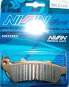 SABOTS DE FREIN DE FREIN NISSIN 2P250ST F2 SINTERED COULEUR D'OR photo 1 - milautoparts-fr.ukrlive.com