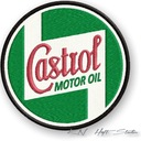 Термонашивка CASTROL - вышивка 75мм