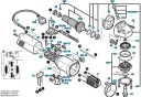 ПОДШИПНИК ШПИНДЕЛЯ BOSCH GWS 14 ФЛАНЕЦ-ДИСК PWS