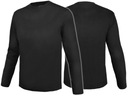 Футболка с длинными рукавами Футболка Mil-Tec Блузка с длинными рукавами Черная M