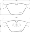 PADS DISCS SENSOR TEXTAR FRONT BMW 3 E90 E91 photo 2 - milautoparts-fr.ukrlive.com