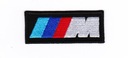 Бейджи, значок BMW M POWER 2,5 x 6,3 см