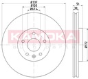 KAMOKA 103135 DISQUE DE FREIN AVANT AÉRÉE photo 7 - milautoparts-fr.ukrlive.com