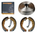 BEBNY BRAKE SHOES VW PASSAT B3 B4 SET photo 1 - milautoparts-fr.ukrlive.com