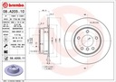 DISCS I PADS BREMBO REAR BMW 3 E90 E91 296MM photo 2 - milautoparts-fr.ukrlive.com