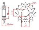 ПЕРЕДНЯЯ ЗВЕЗДОЧКА 14 KYMCO KXR MXU MAXXER 250 300