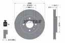 DISQUES SABOTS DE FREIN TEXTAR AVANT CITROEN DS3 266 MM photo 2 - milautoparts-fr.ukrlive.com