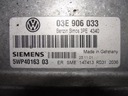 ORDINATEUR BLOC DE CONTRÔLE DE MOTEUR AZQ 1.2 POLO 03E906033 VW VOLKSWAGEN SIEMENS photo 2 - milautoparts-fr.ukrlive.com