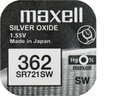 3 СЕРЕБРЯНЫХ АККУМУЛЯТОРА MAXELL SR 721 SW 362 SR58 V532