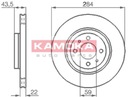 DISQUE DE FREIN PRZED.FIAT STILO 103440/KAO KAMOKA photo 2 - milautoparts-fr.ukrlive.com