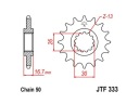 КОМПЛЕКТ DID GG530 ZVMX HONDA CBR1000RR 2004-2005  (12405648024) фото min 6
