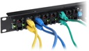 PATCH PANEL POE-8/R19 RACK 19&quot; 1U ABCV Kód výrobcu POE-8/R19