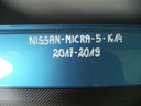 NISSAN MICRA K14 2017-2019 BUMPER REAR REAR photo 2 - milautoparts-fr.ukrlive.com