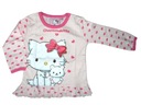 БЛУЗКА Туника HELLO KITTY 80 с длинным рукавом