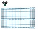 Панель для забора 173 х 250 см цветная, проволока 5 мм.