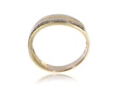 Zlatý prsteň Prsteň BRYLANTY Zlato LgP445 Hmotnosť 2.97 g
