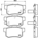 BREMBO SABOTS DE FREIN T MG ZR ZS SUZUKI KIZASHI SWIFT SX4 photo 2 - milautoparts-fr.ukrlive.com