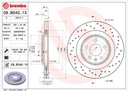 BREMBO XTRA DISQUES ARRIÈRE AUDI S4 S5 B8 A4 A5 330MM photo 2 - milautoparts-fr.ukrlive.com