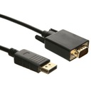 КАБЕЛЬ-ПРЕОБРАЗОВАТЕЛЬ DISPLAYPORT DP — VGA FULLHD, 1,8 М