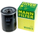 MANN FILTER МАСЛЯНЫЙ ФИЛЬТР W610/3 MAZDA MITSUBISHI