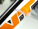 MTB HARDTAIL Védőfólia, fényes, teljes mountain bike szett Hossz 590 mm