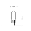 HALOGÉNOVÁ ŽIAROVKA HALOGEN JC G4 35W 12V VLÁKNO Počet kusov 1 ks