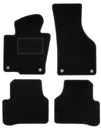 Черные коврики CARLUX для: VW Passat B6/B7/CC