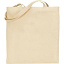 Экологическая хлопчатобумажная сумка, ткань, 220г.