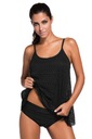 TANKINI STRÓJ KĄPIELOWY Ażurowy Figi 3XL/4XL