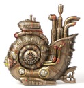 NAUTILUS BOX Фигурка подводной лодки в стиле стимпанк