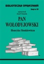 Господин Володыёвский Сенкевич Подготовка к чтению