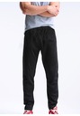 Большие мужские спортивные штаны Спортивные костюмы с прямыми штанинами 0668 5XL Черный