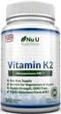 Originálny Nu Vitamín D3 4000IU 400 tabliet+K2 MK7 200mcg 365 tabliet Forma tabletky