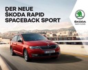 Брошюра Skoda Rapid Spaceback 12/2017, Австрия