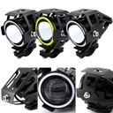 HALOGÈNES FEU LED CREE U7 RING MOTOCYCLE 2 PIÈCES photo 4 - milautoparts-fr.ukrlive.com