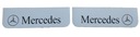 Брызговик, фартук, чехол, логотип MERCEDES ЦЕНА ЗА 2 ШТ.