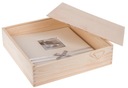 Drevená krabička na svadobný ALBUM 35,5cm DECOUPAGE Model na album
