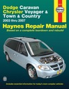 Dodge Caravan, Chrysler Voyager 03-07 Инструкция