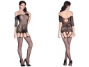БОДИ-ЧУЛКИ С РЕМНЯМИ Сетчатый узор Sensual