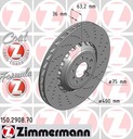 ZIMMERMANN FORMULA AVEC AVANT BMW M5 F10 M5 M6 F12 photo 3 - milautoparts-fr.ukrlive.com