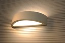 Moderné nástenné svietidlo keramické svietidlo biele polkruhové E27 60W ATENA Maximálny výkon jedného svetelného zdroja 60 W