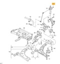 BUSHING INSERTS SWINGARM SEAT TOLEDO ALTEA LEON SET photo 2 - milautoparts-fr.ukrlive.com