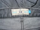 NEXT SLIM šedé džínsy rúrky slim 30 S Dĺžka nohavíc dlhá