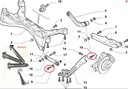 FIAT CROMA VECTRA C SIGNUM SAAB 93 ВИНТ ЗАДНИЙ 104