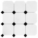 Мозаика DUNIN MOSAICS Pure B&W OCTAGON 100