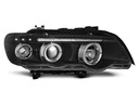 FEUX AVANT BMW X5 E53 99-03 LED ANGEL EYES ANNEAUX photo 1 - milautoparts-fr.ukrlive.com