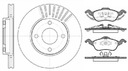 SABOTS DE FREIN + DISQUES FORD FOCUS I MK1 AVANT REMSA photo 2 - milautoparts-fr.ukrlive.com