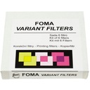 Универсальные фильтры «Фома» для фотоувеличителя 8,9х8,9.