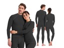 Теплое спортивное термобелье Thermal Merino Wool 3XL чёрное