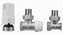 INVENA KOMPLET TERMOSTATYCZNY KĄTOWY Z GŁOWICĄ